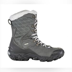 Oboz Women's Gray Insulated Winter Boots